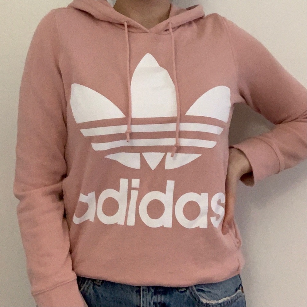 Pink Adidas Hoodie